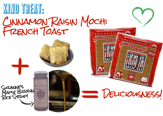 Cinnamon Raisin Mochi French Toast