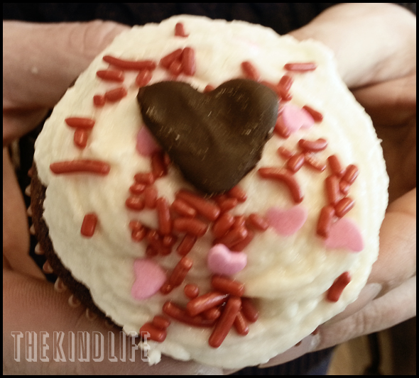 Valentine’s Day Red Velvet Cupcakes