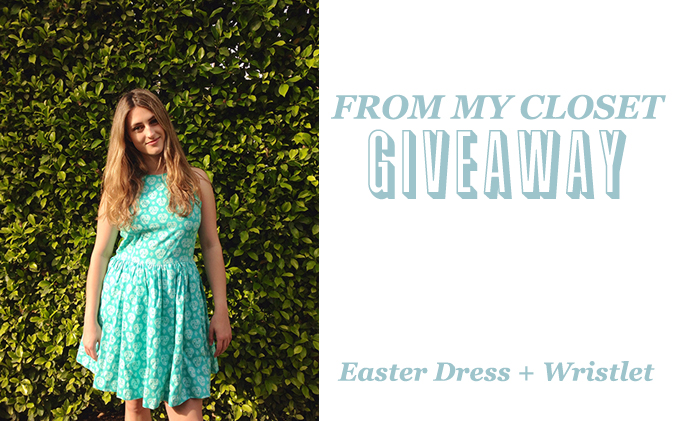 From My Closet Giveaway: Vaute Easter Dress & Handbag