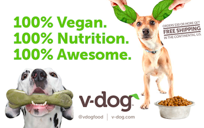 Dog Food for Kind Dogs: V-dog Kibble