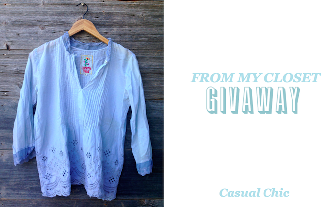 From My Closet Giveaway: Casual Chic