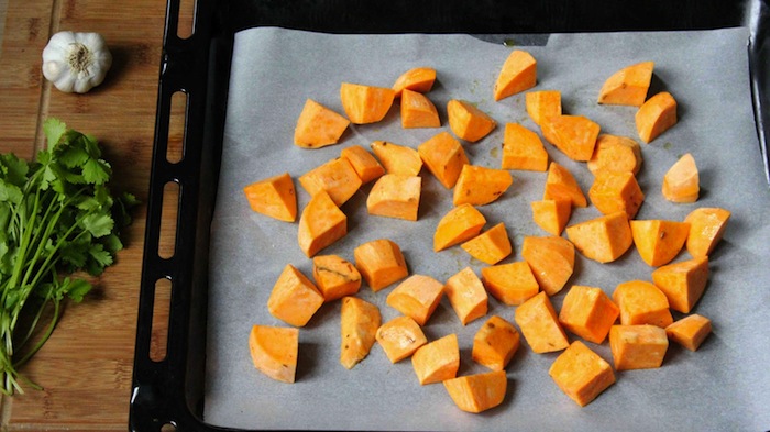 Cuban-Style Roasted Sweet Potatoes