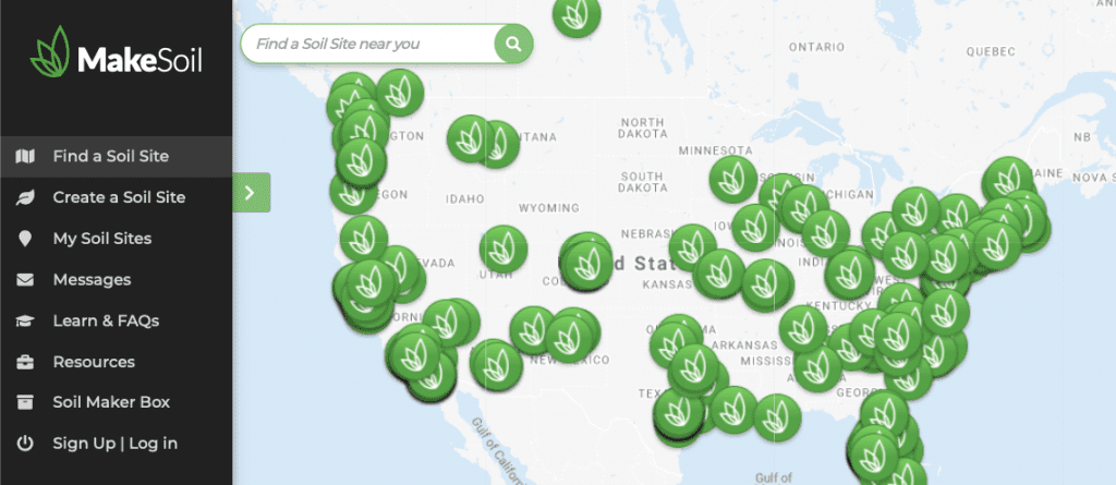 MakeSoil is a global movement. Find a soil site near you. Or start one!