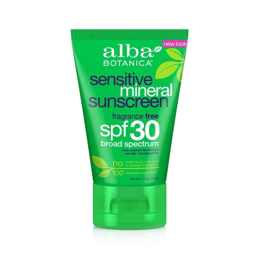 Alba sunscreen.