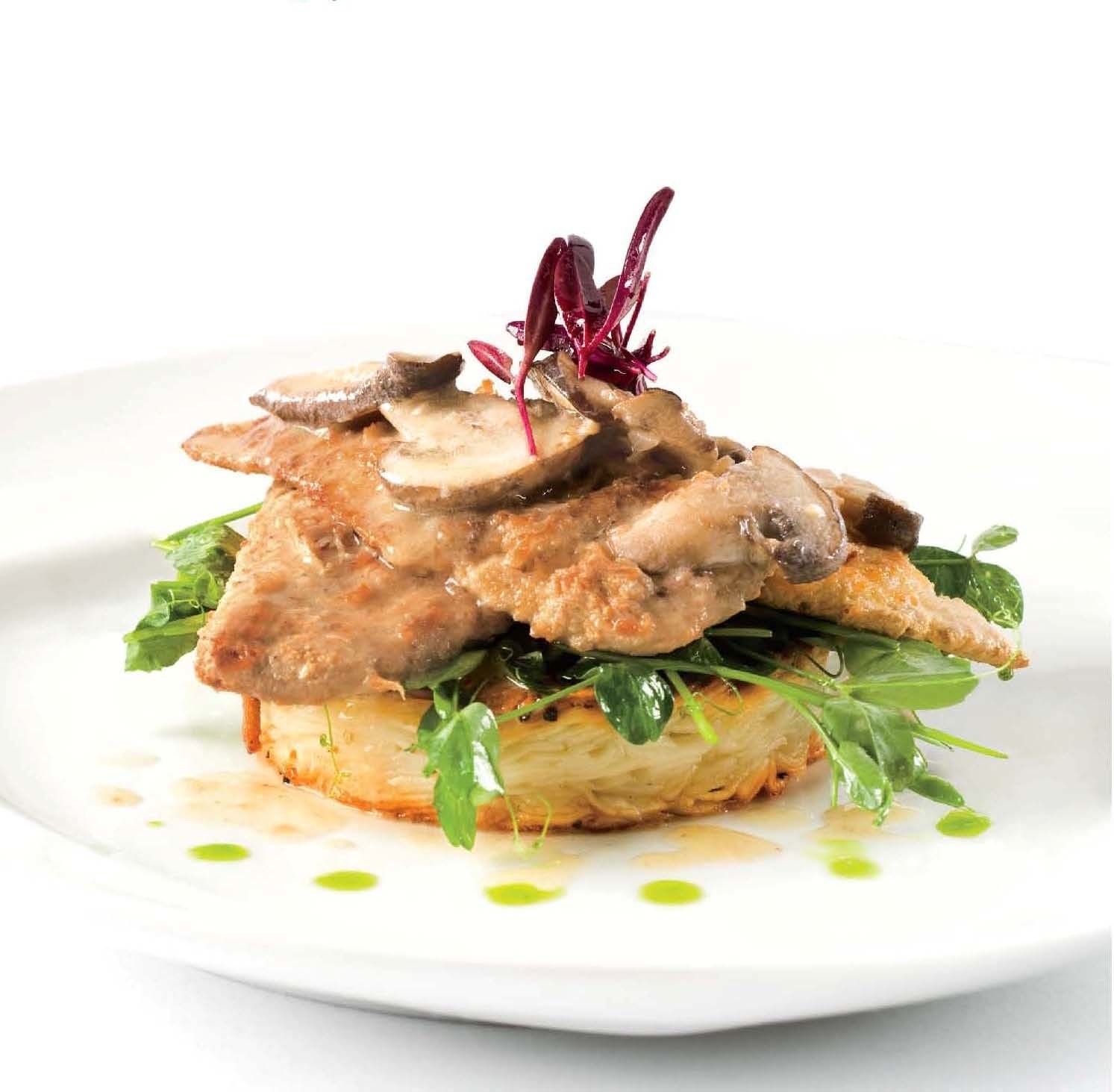 Tal Ronnen's Chicken Scaloppini.